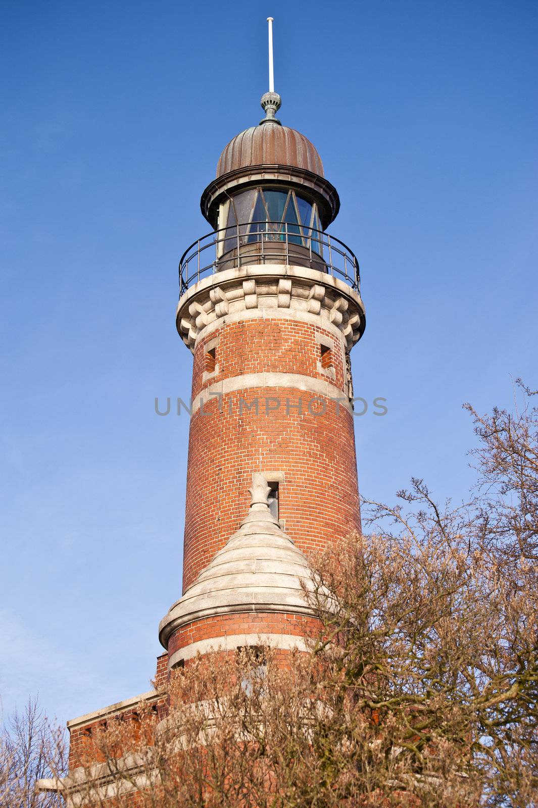 Lighthouse in Holtenau, Germany