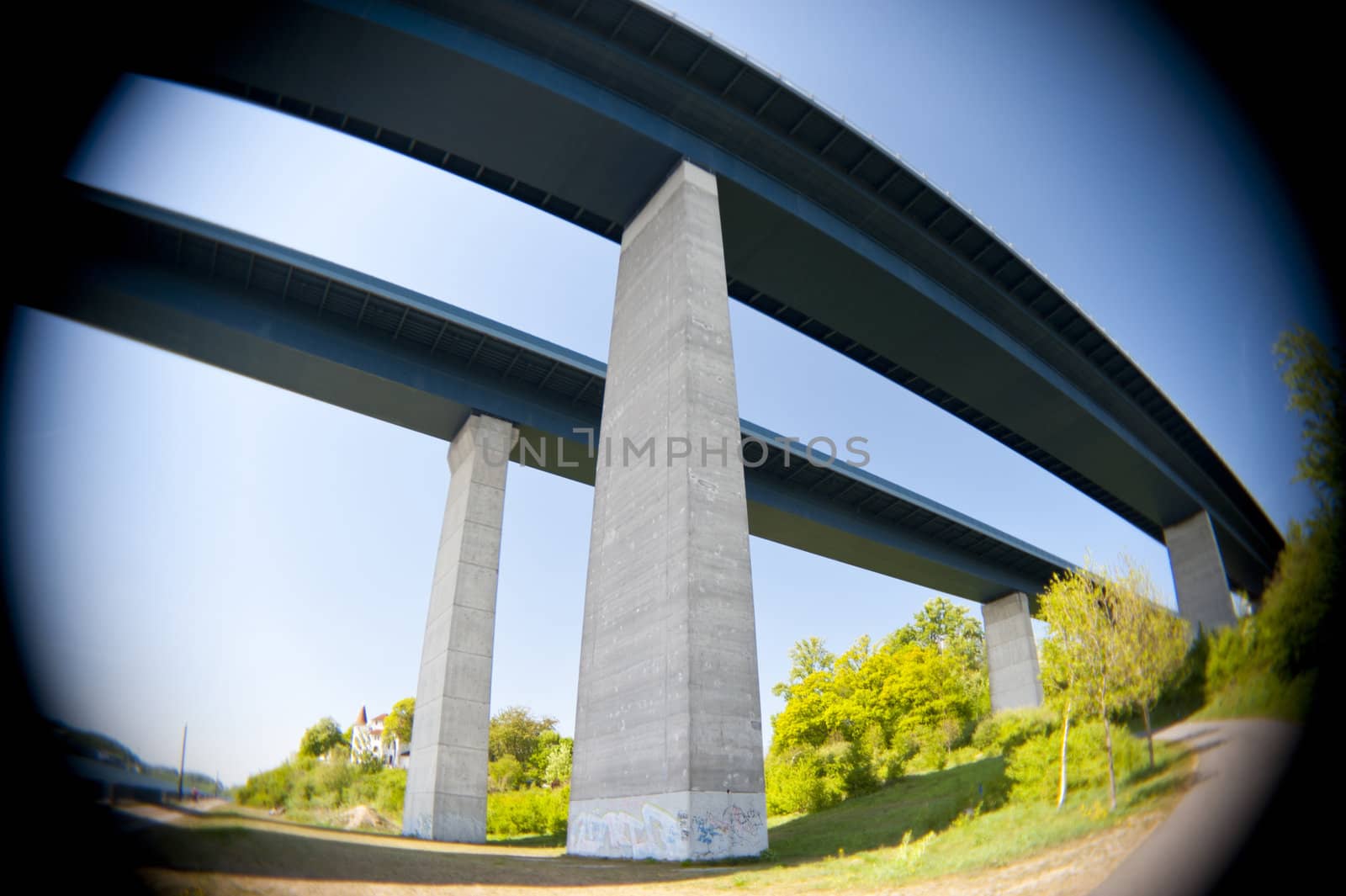 Bridge over Kiel Canal by 3quarks