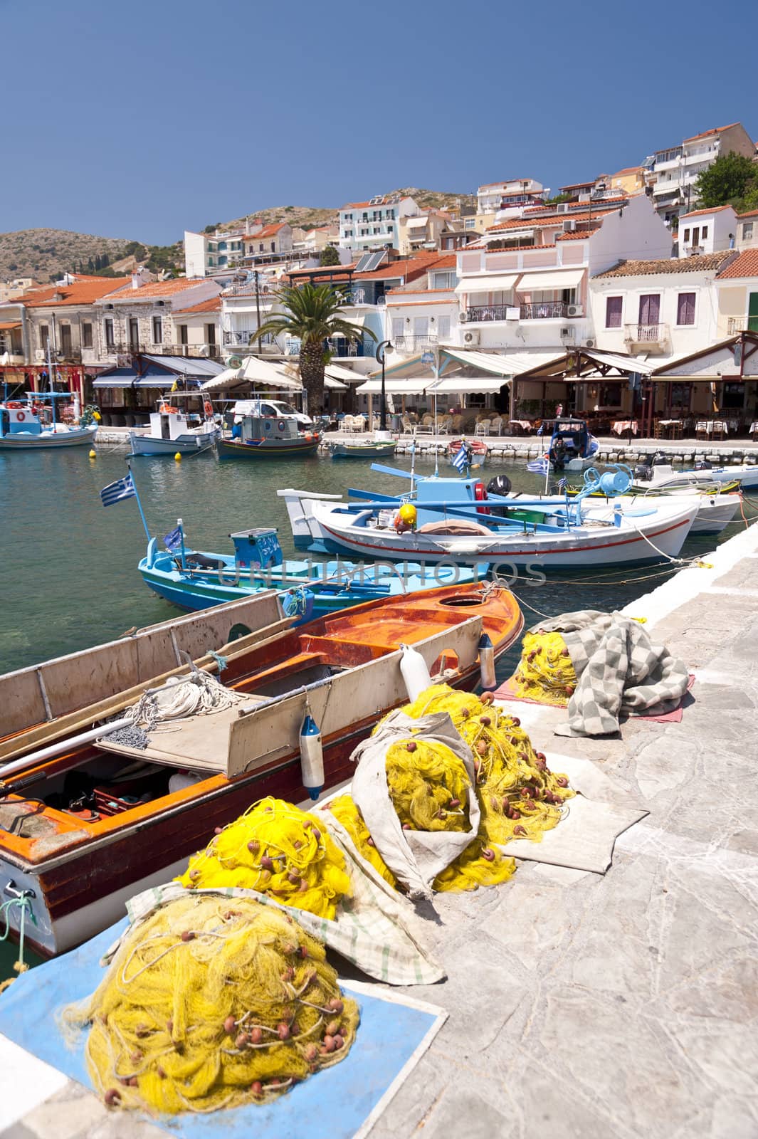 Fishing boats on Samos