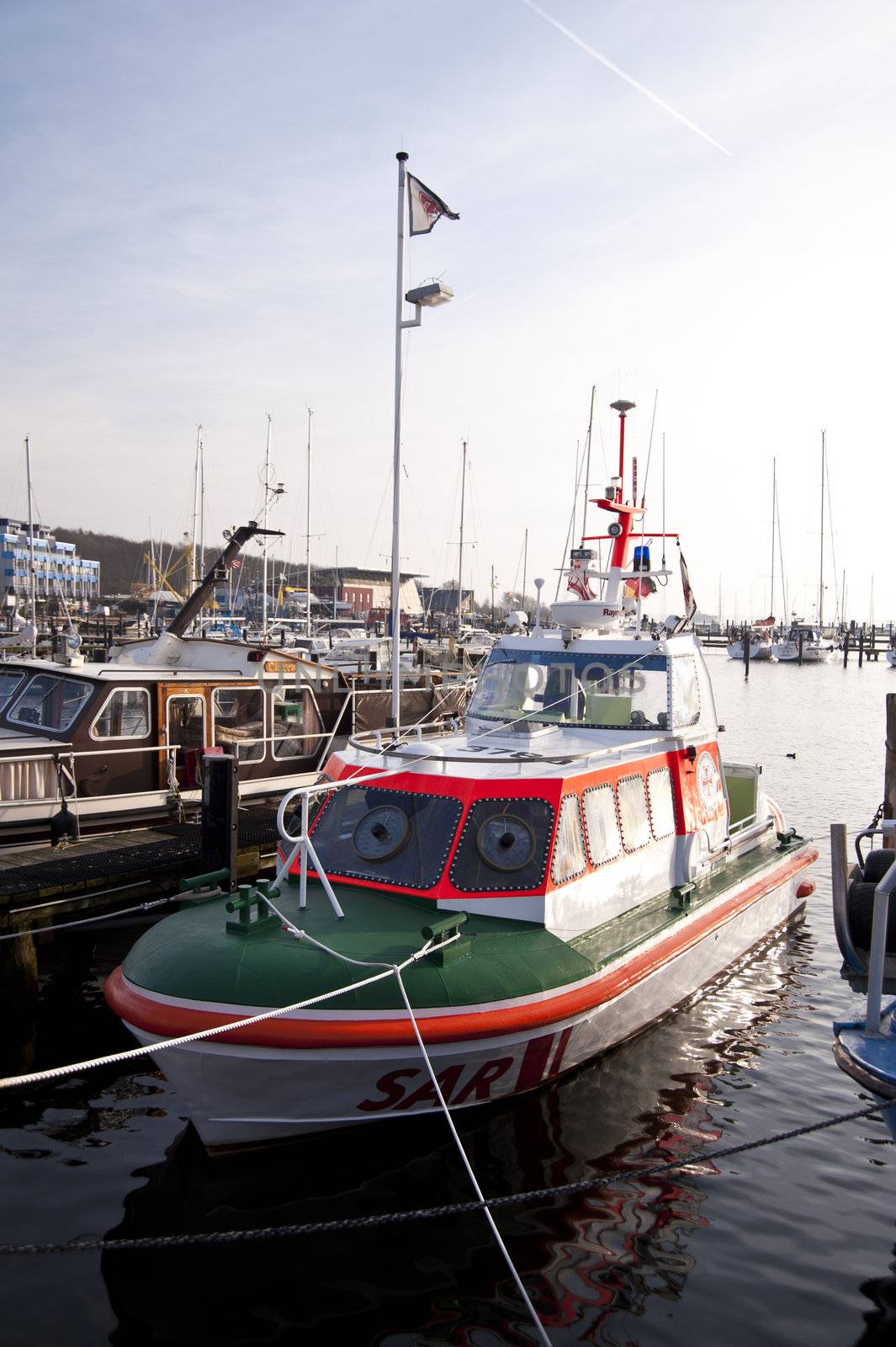 Sea rescue boat