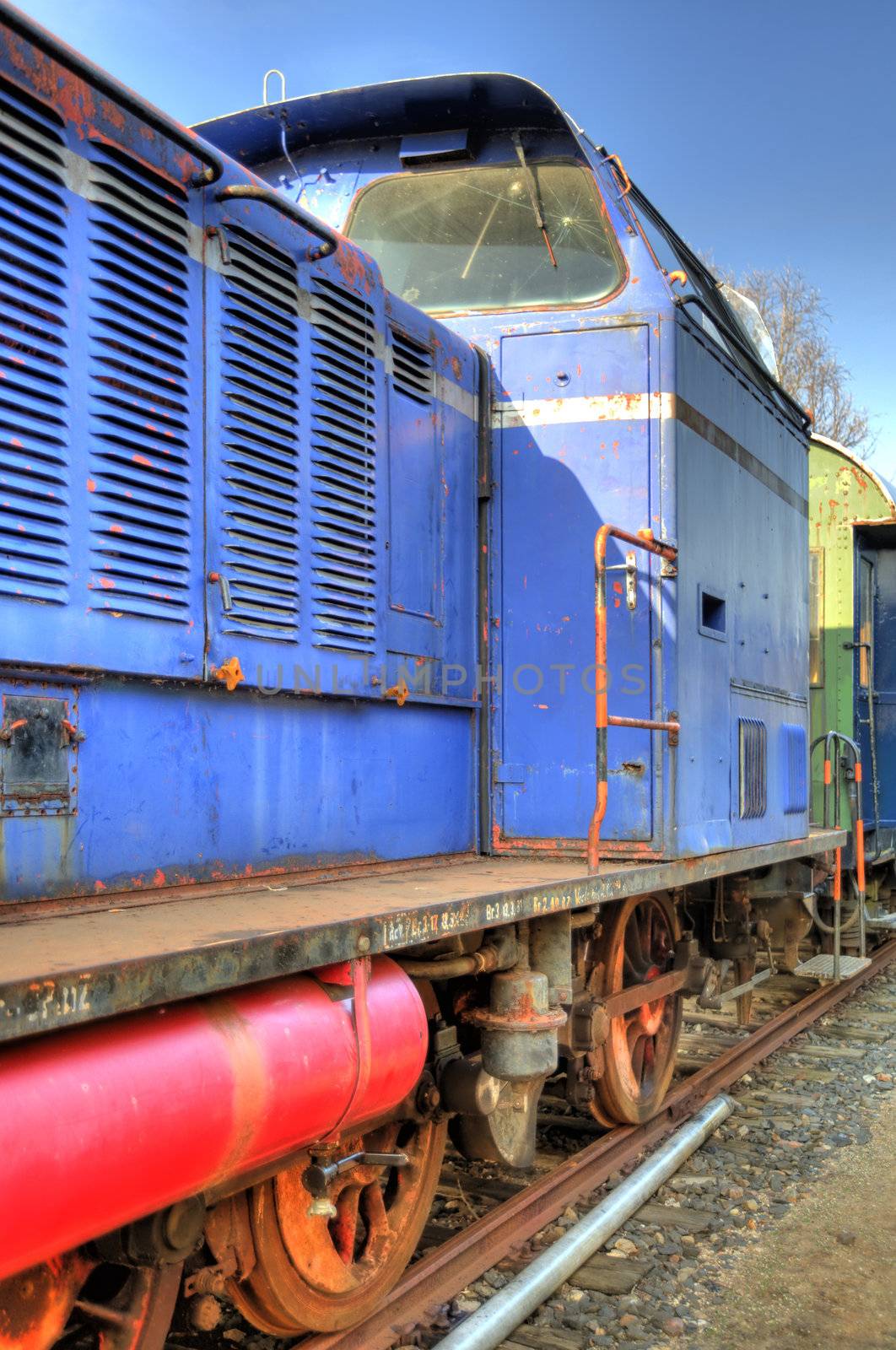 Old Locomotive HDR