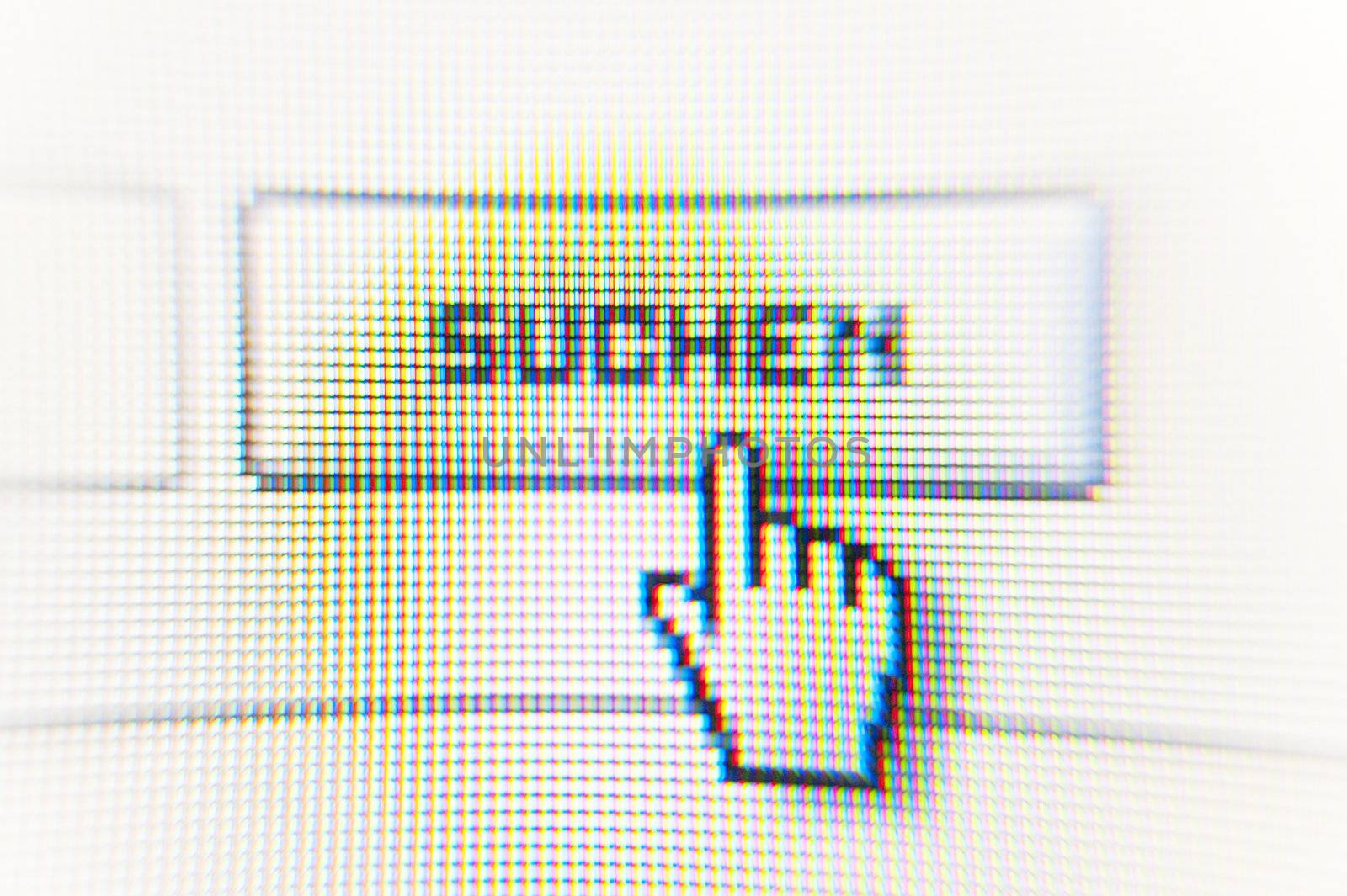 close up of a computer screen