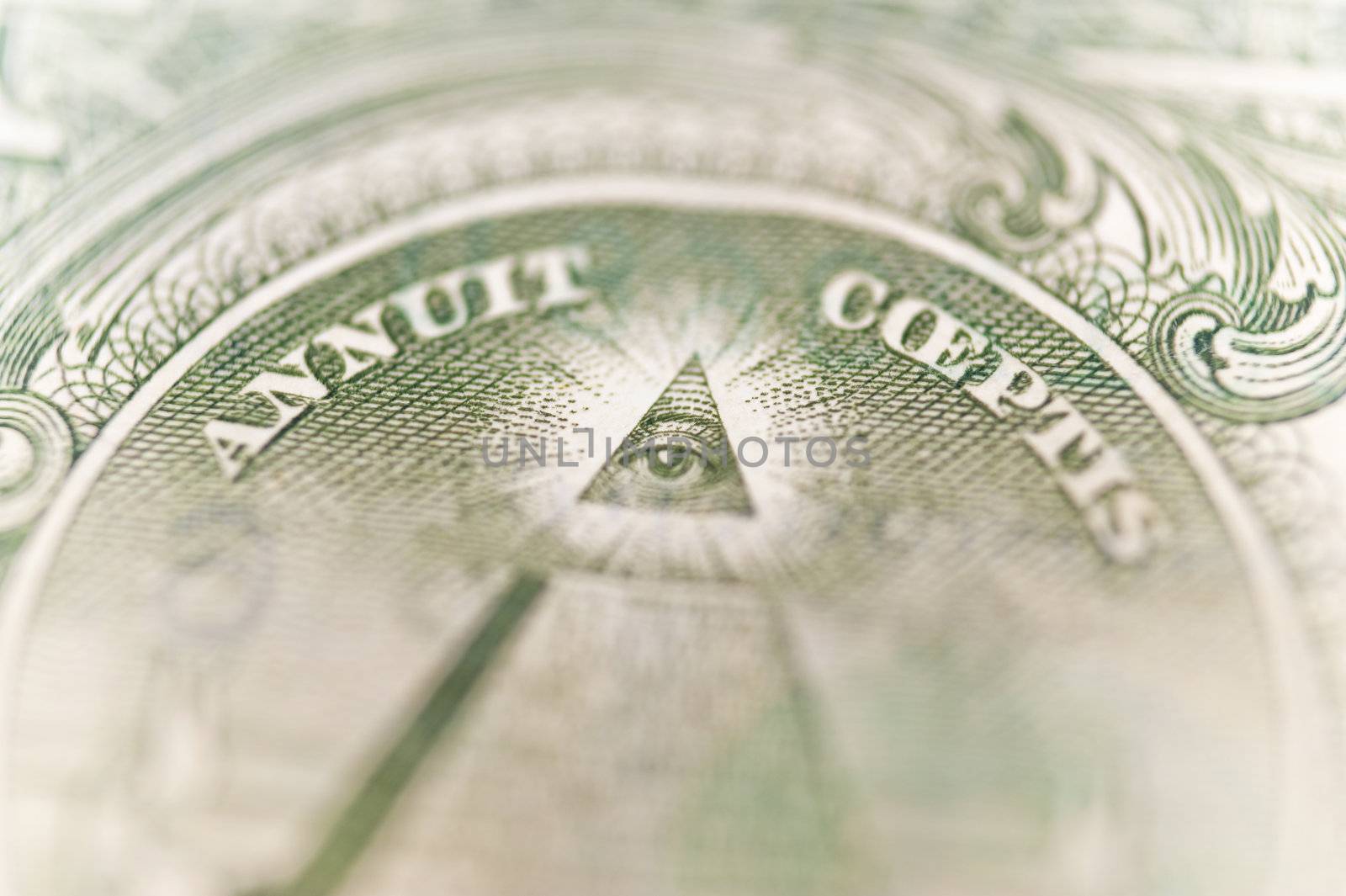 close up of dollar bill