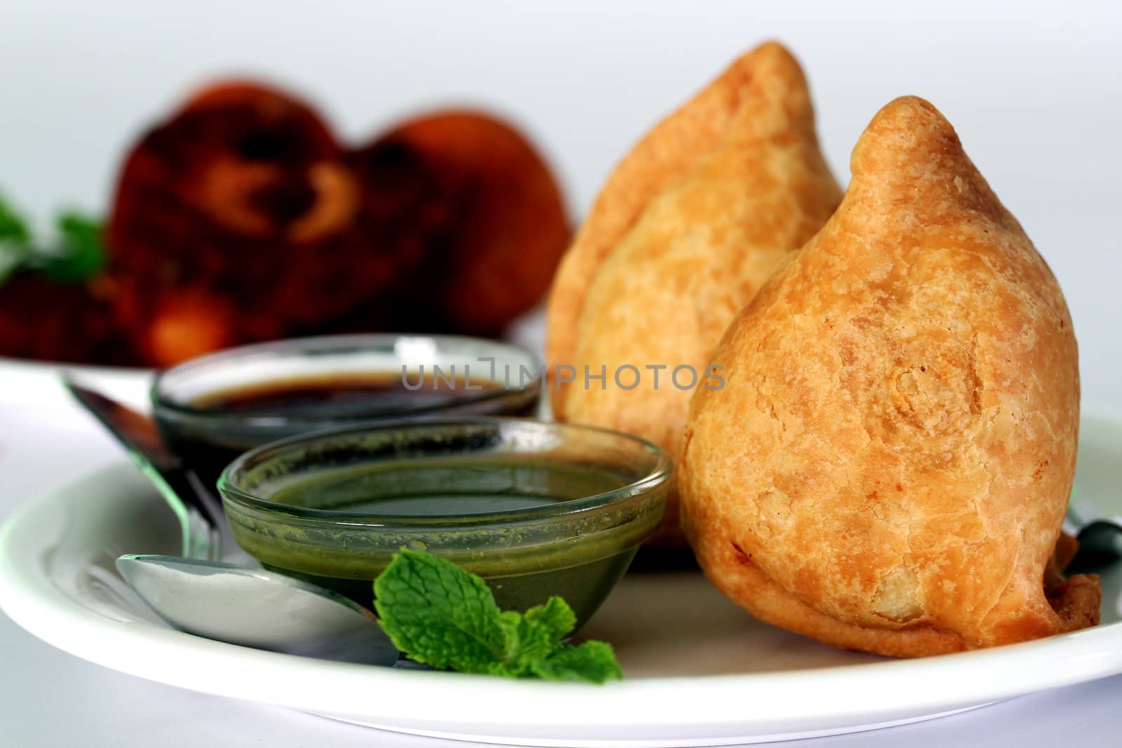Popular indian deep fried snack called samosa by mnsanthoshkumar