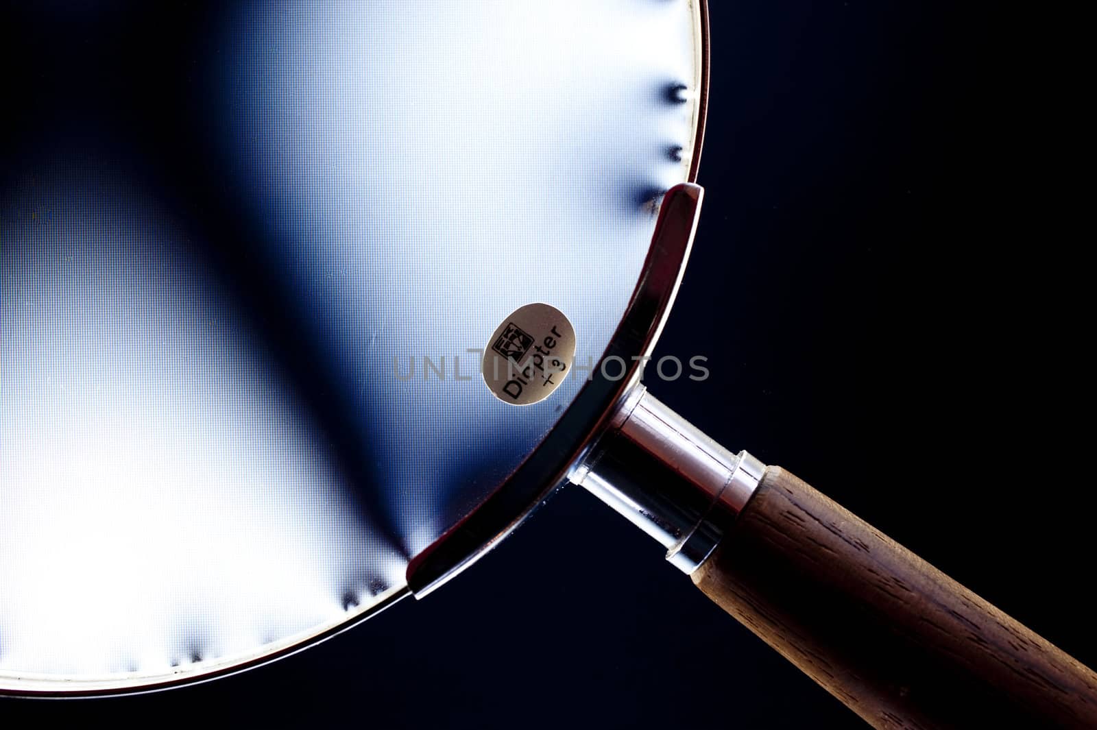 close up of a lens