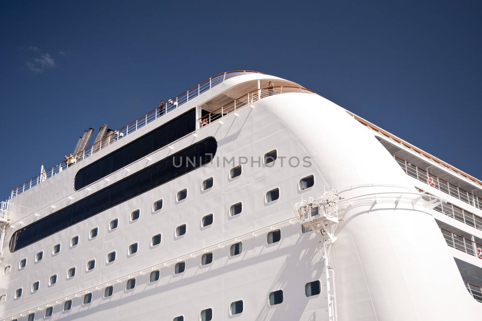 ship in kiel harbour / germany