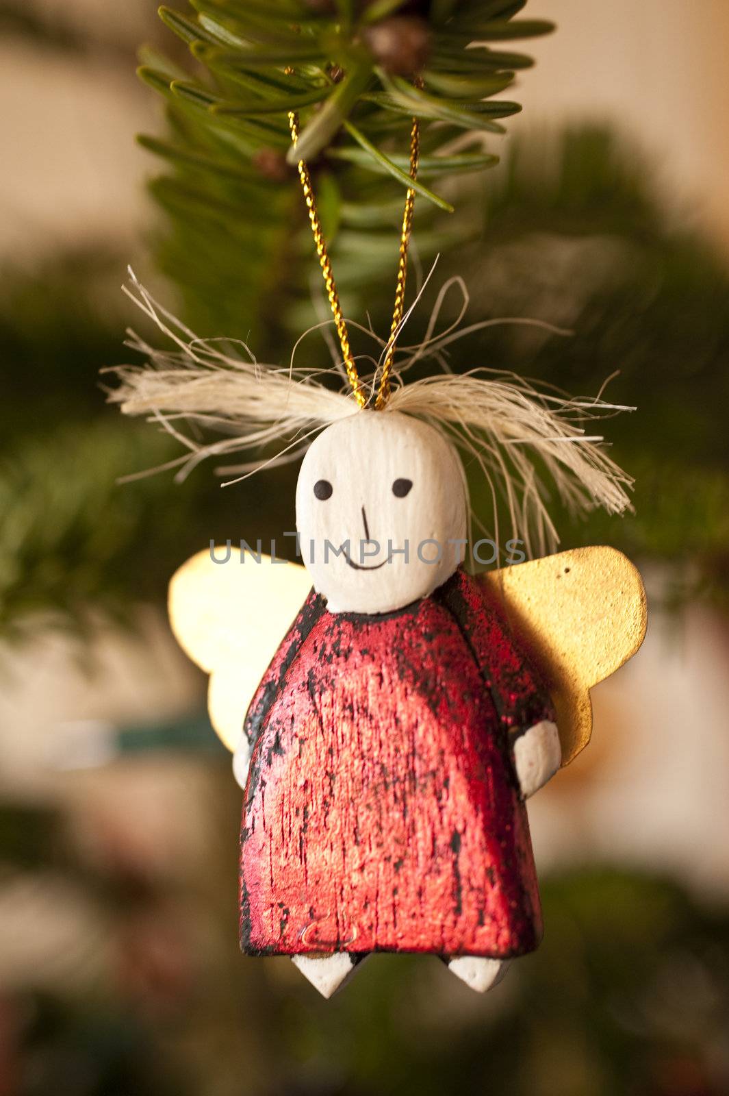close up of christmas decoration