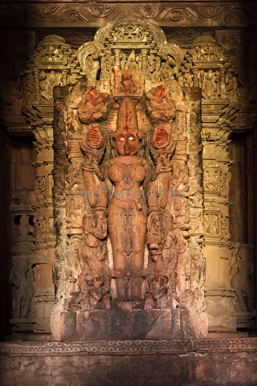 Lakshmi Hindu Goddess Image statue by dimol