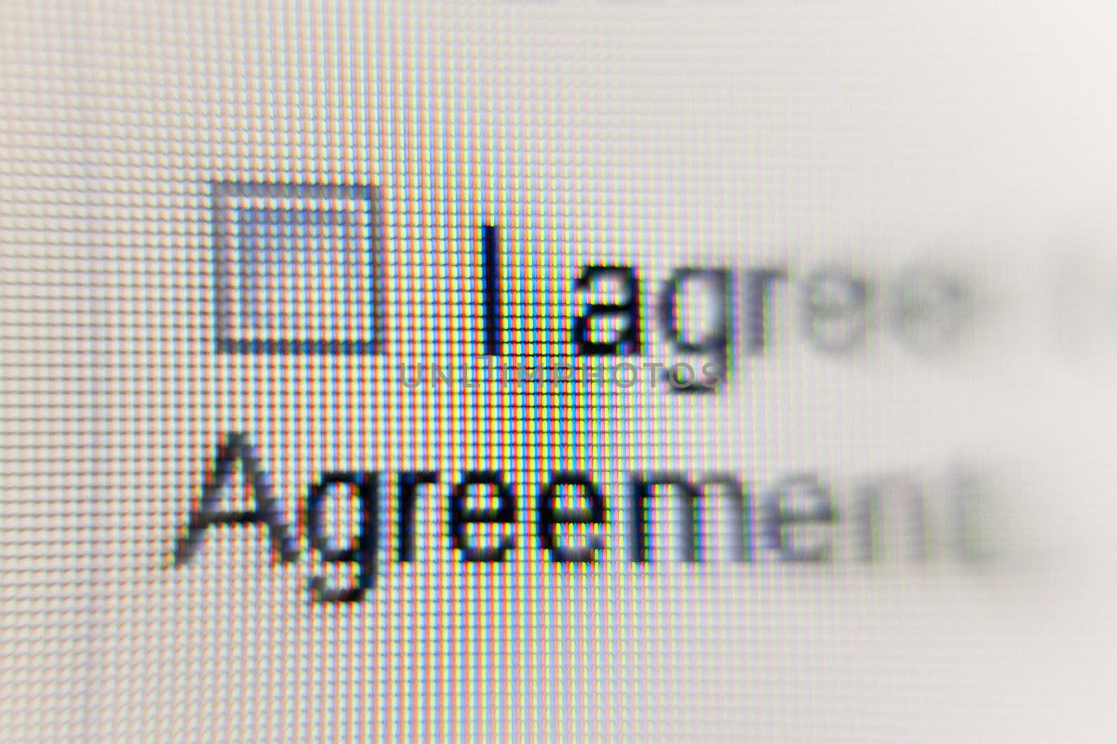close up of a computer screen