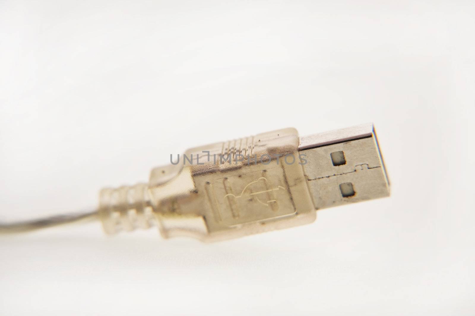 close up of an usb plug