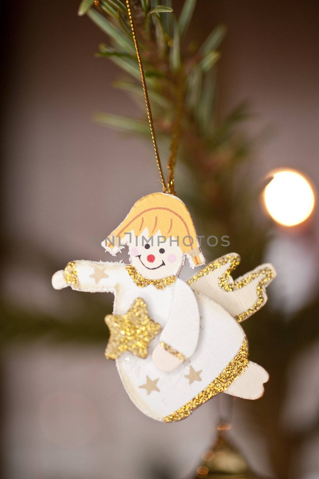 close up of christmas decoration