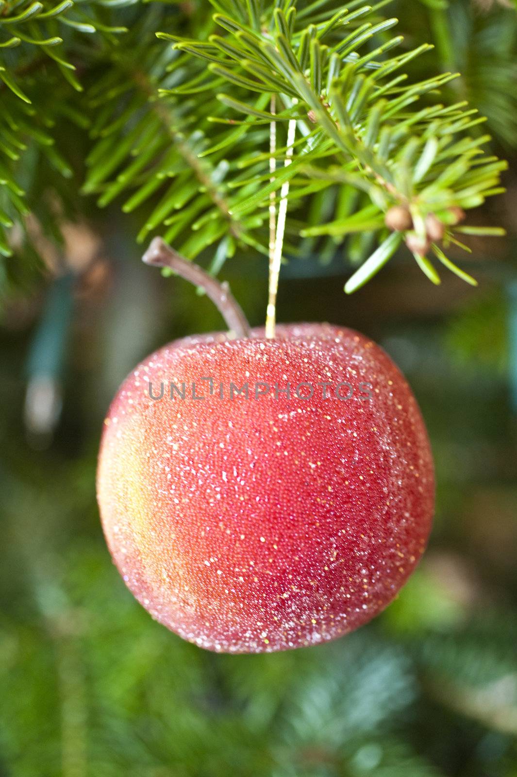 close up of christmas decoration