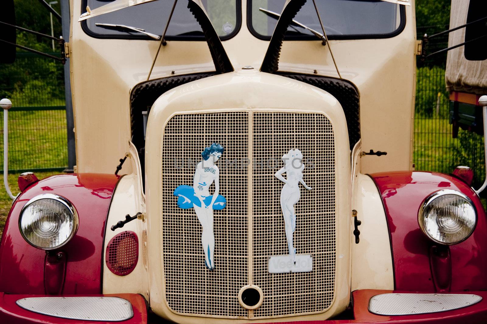 detail of an oldtimer