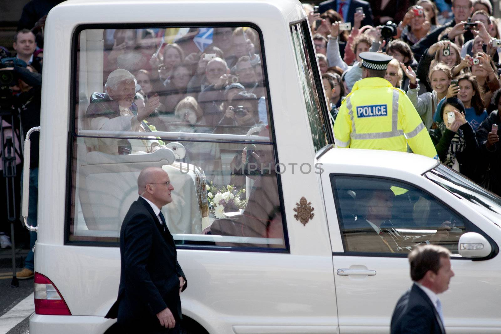 Pope Benedict XVI - Edinburgh, Scotland, UK - 16 September 2010