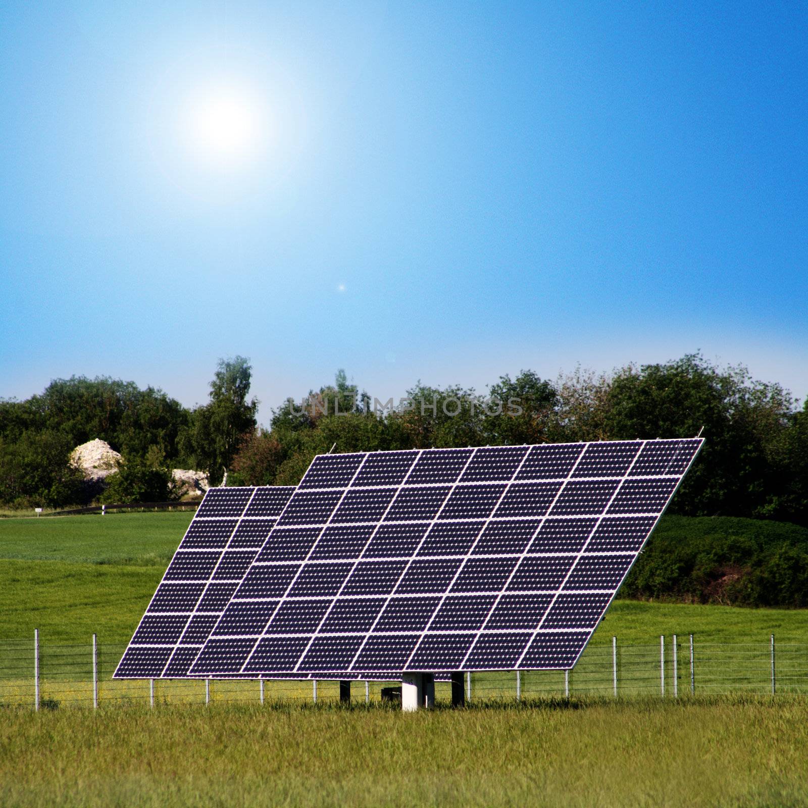 solar plants in the field by photochecker