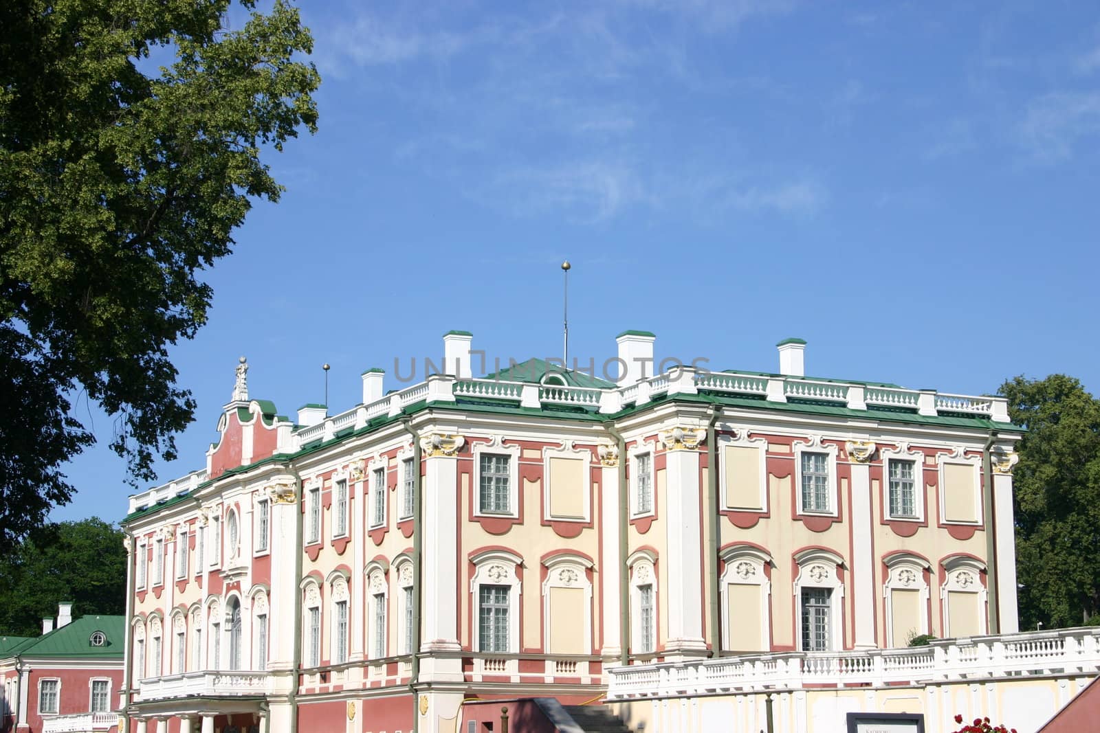 Palace in the city of Tallinn, Kadriorg, Estonia