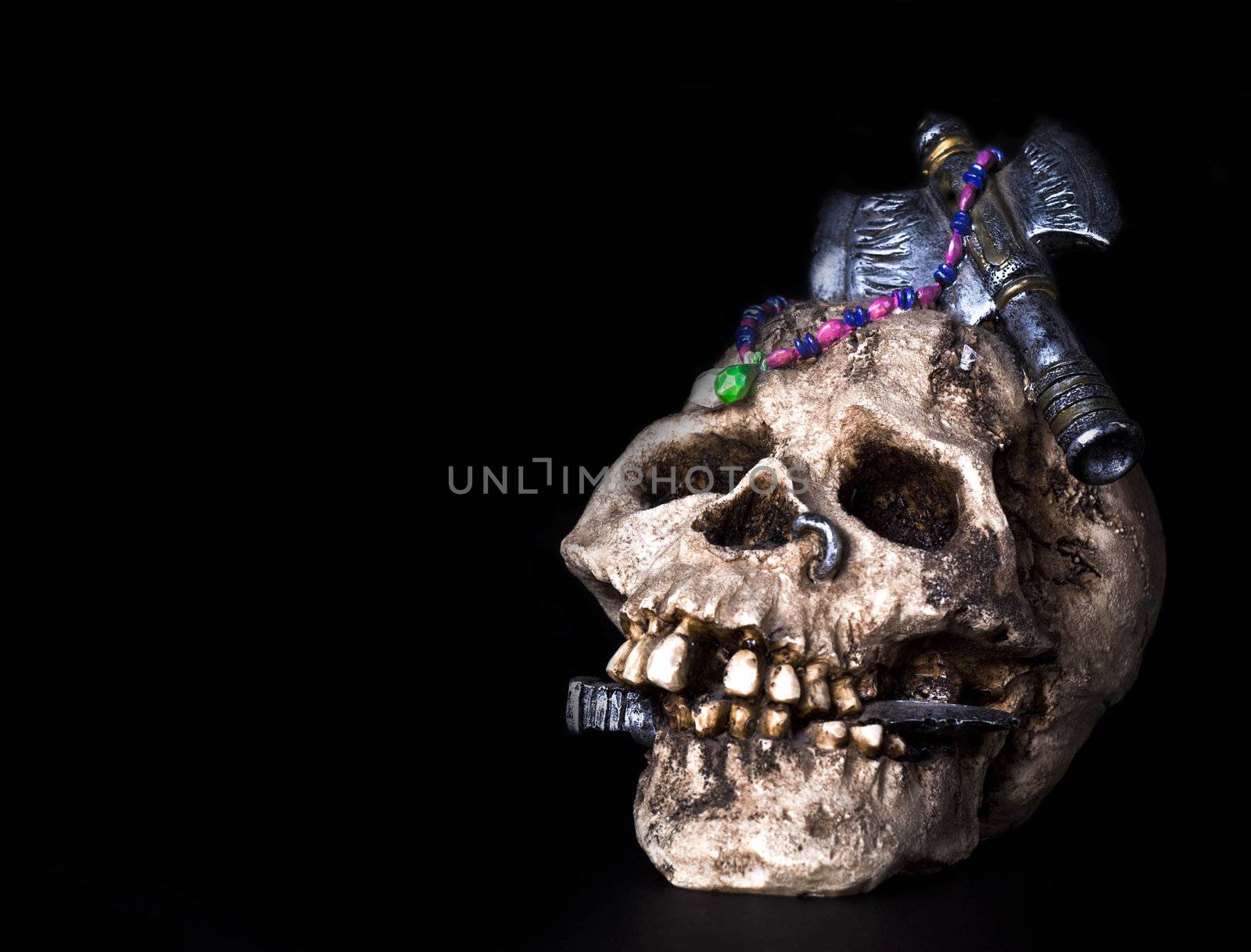 a pirate skull by gandolfocannatella
