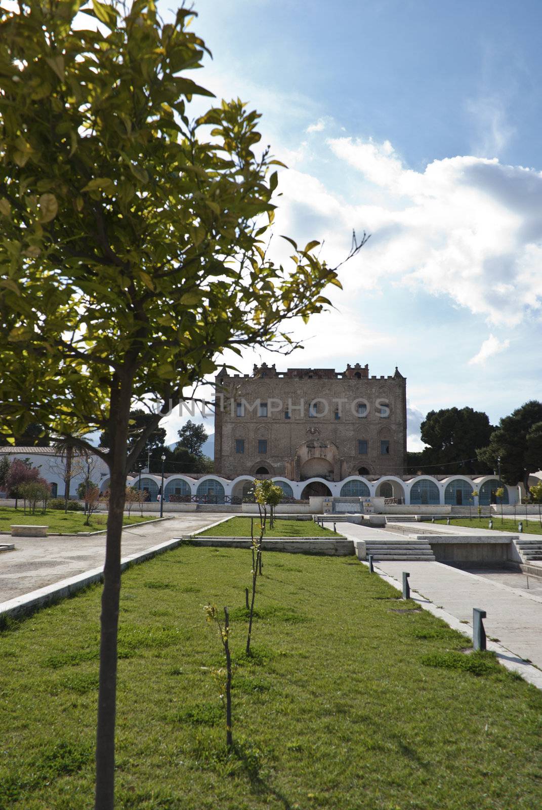 Zisa Castle. Palermo- Sicily- Italy