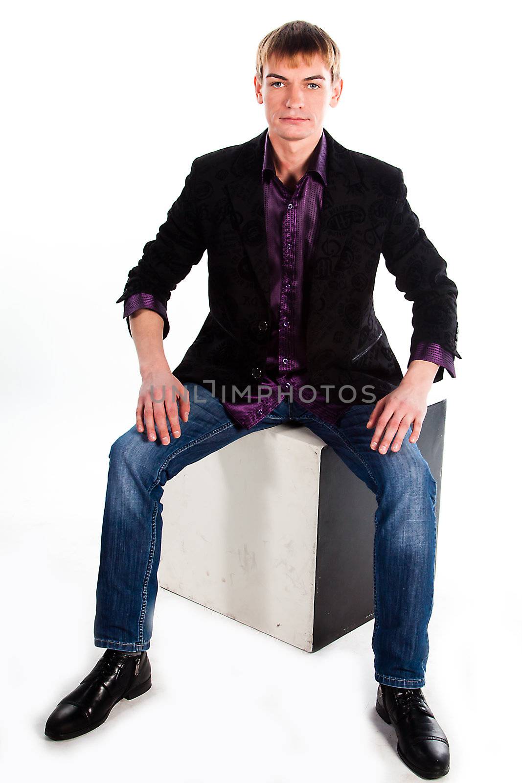 Portrait of a calm middle age man