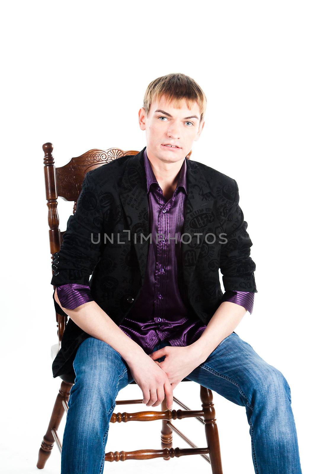 Portrait of a calm middle age man