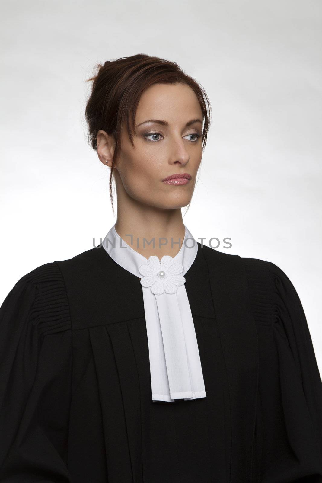 Canadian attorney in full attire
