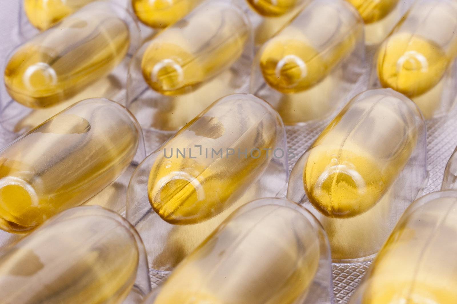 Close up of pills