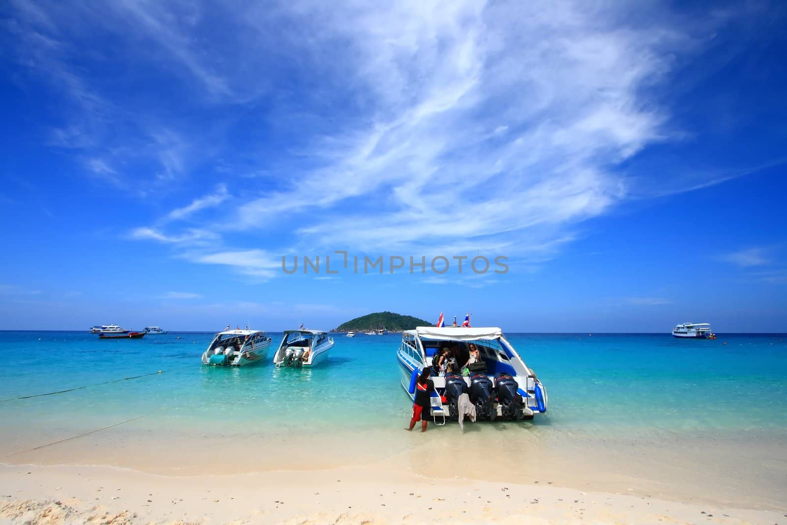 Similan National Park, paradise island located south of Thailand
