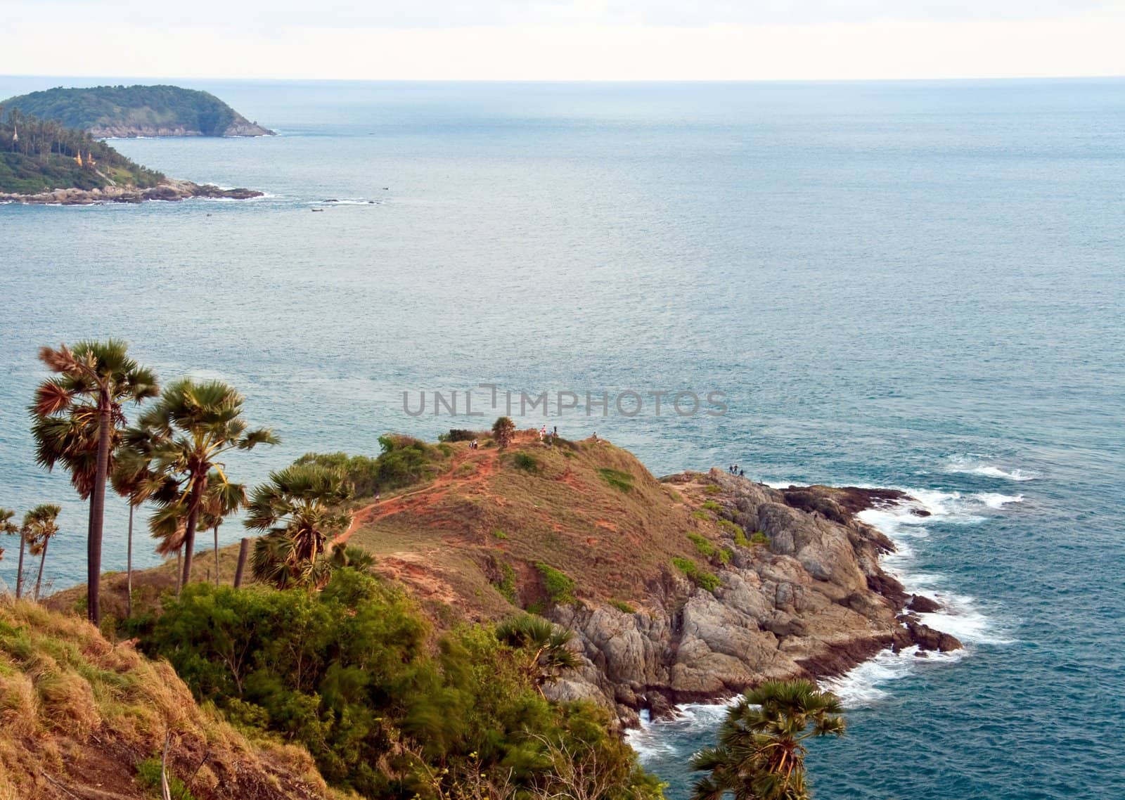 PromThep Cape, West Border of Thailand located on Phuket