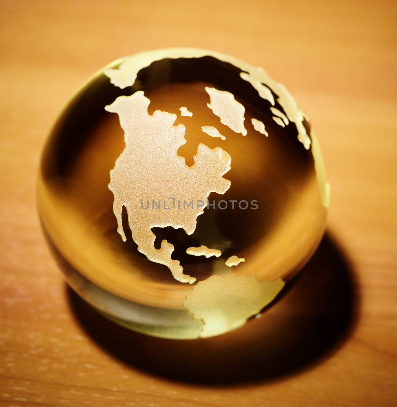 Earth concept closeup, special toned , selective focus