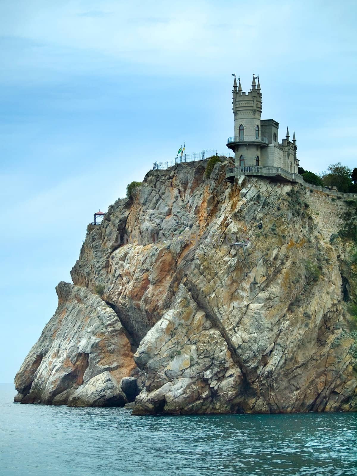 Swallow Nest old castle in Yalta, Crimea
