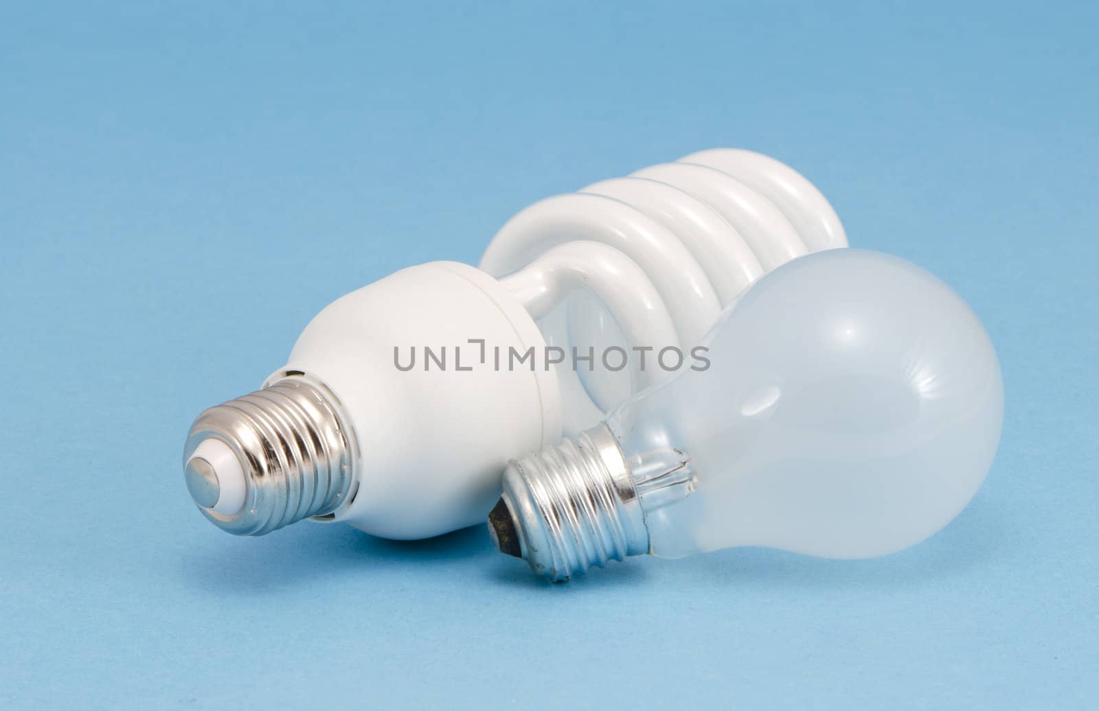 Novel fluorescent lights incandescent heat bulb by sauletas