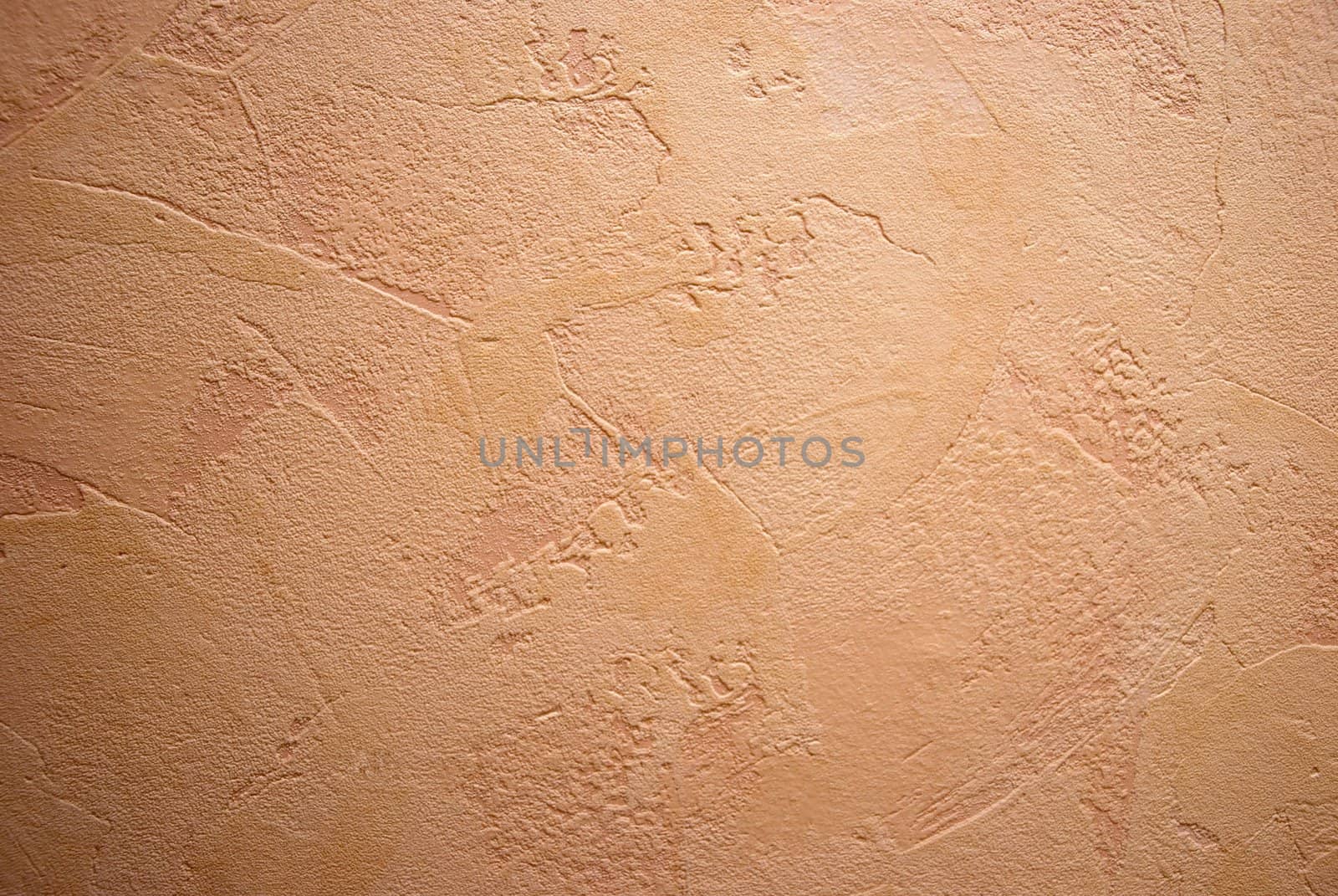 Shot of clay-colored embossed wallpaper on the wall