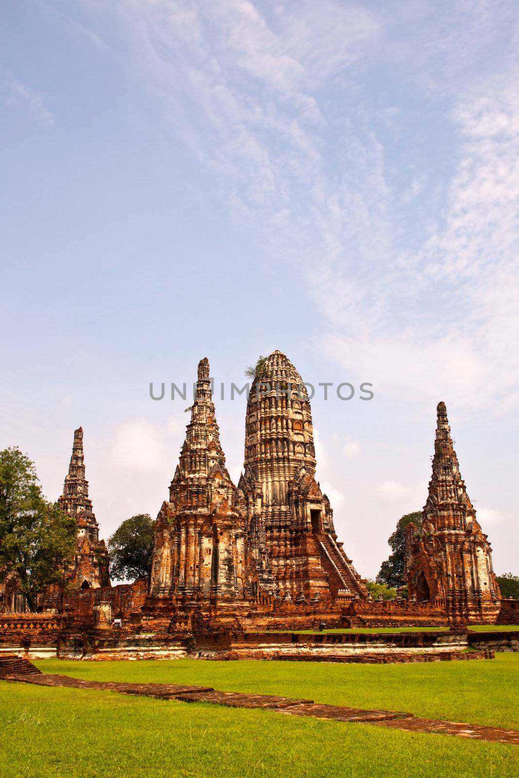 Wonderful Pagoda Ayutthaya, Thailand by Yuri2012