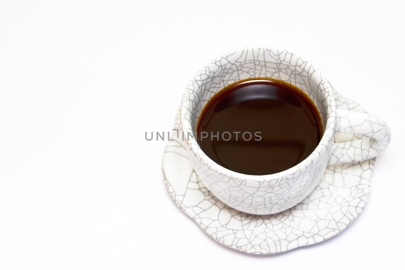 Coffee cup isolated on white background