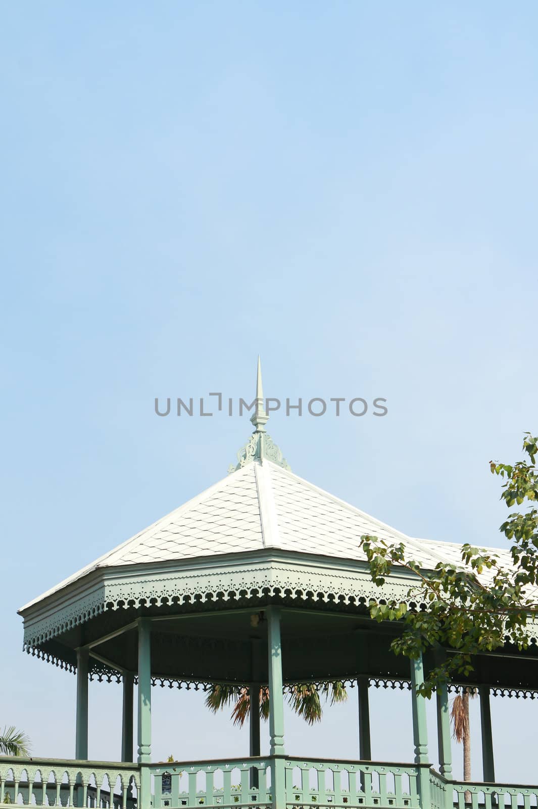 A Part of the Roof of Asdang Pier in the Summer Palace of King R by rufous