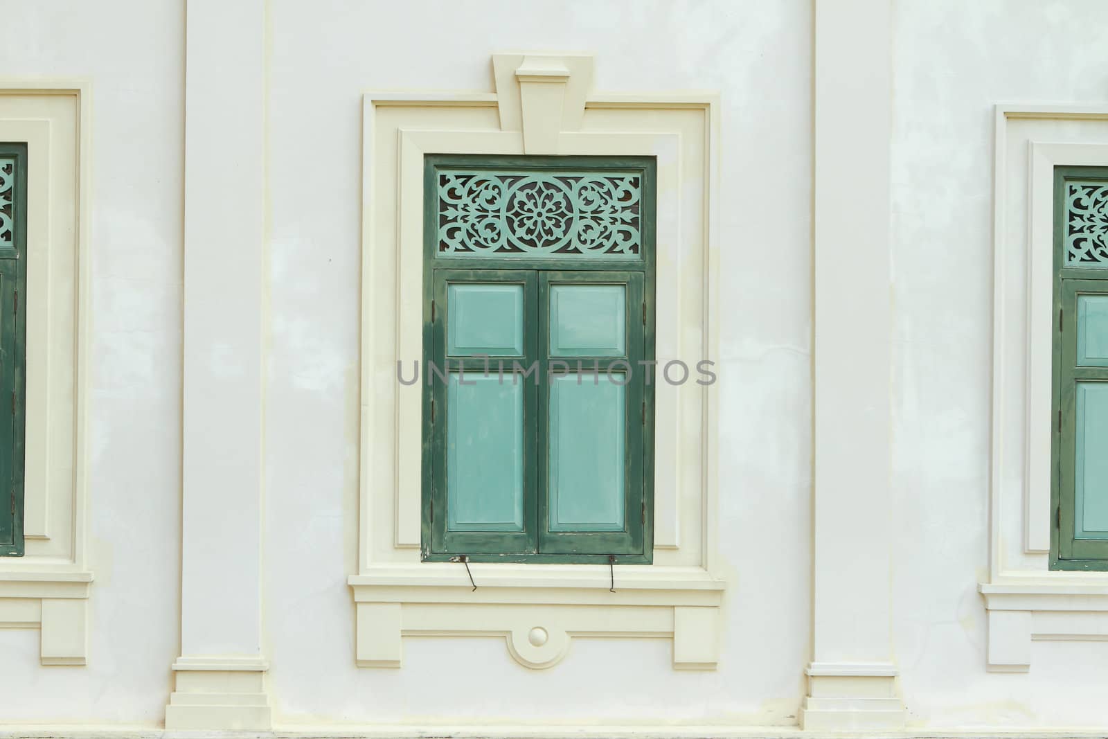 traditional thai style window