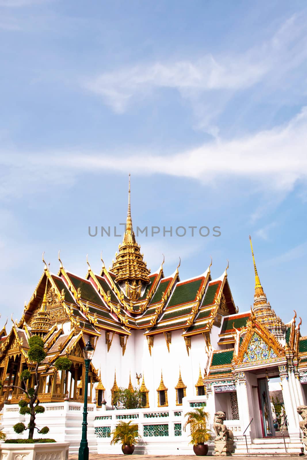 The Grand palace in bangkok