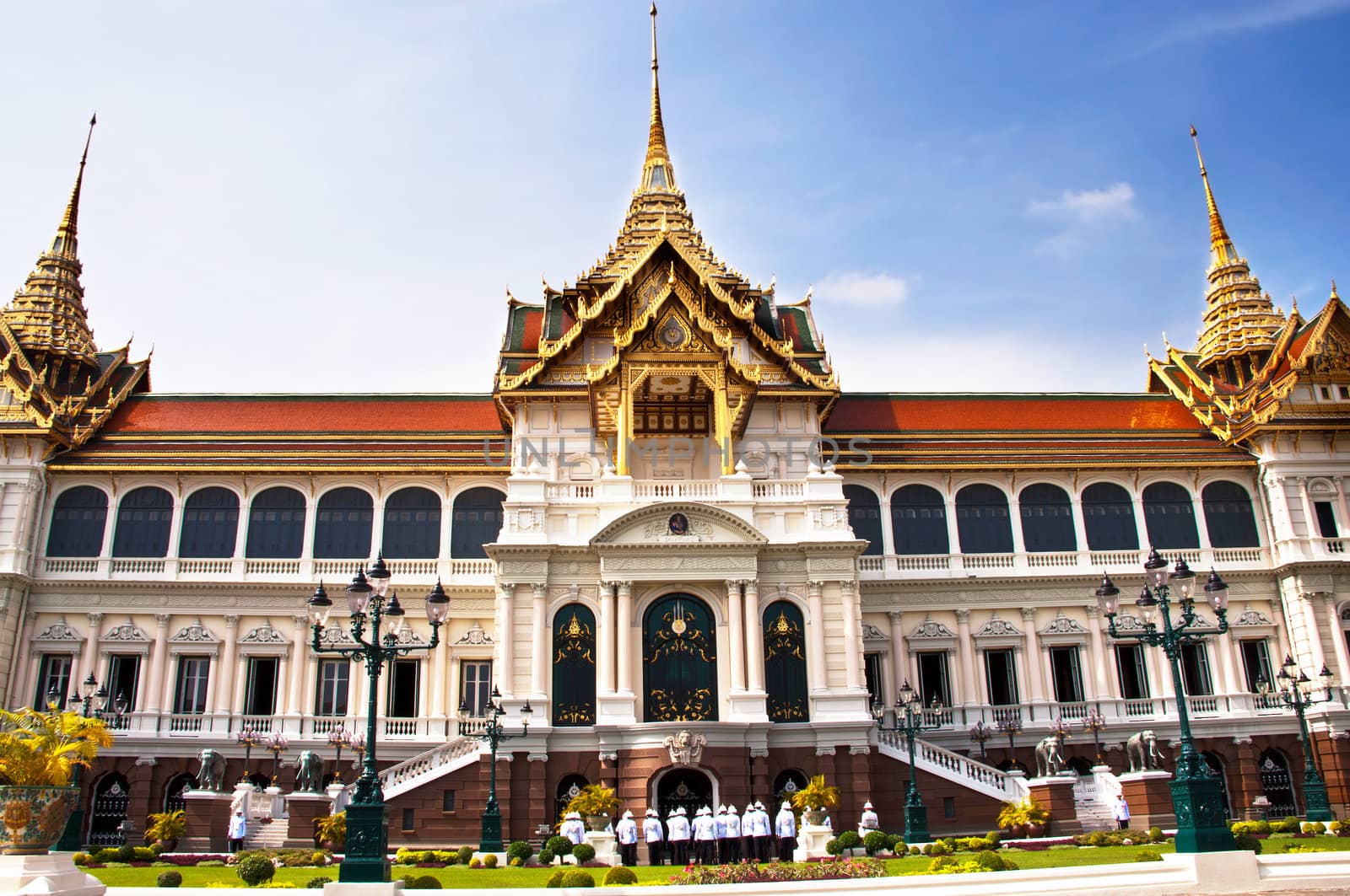 The Grand palace in bangkok