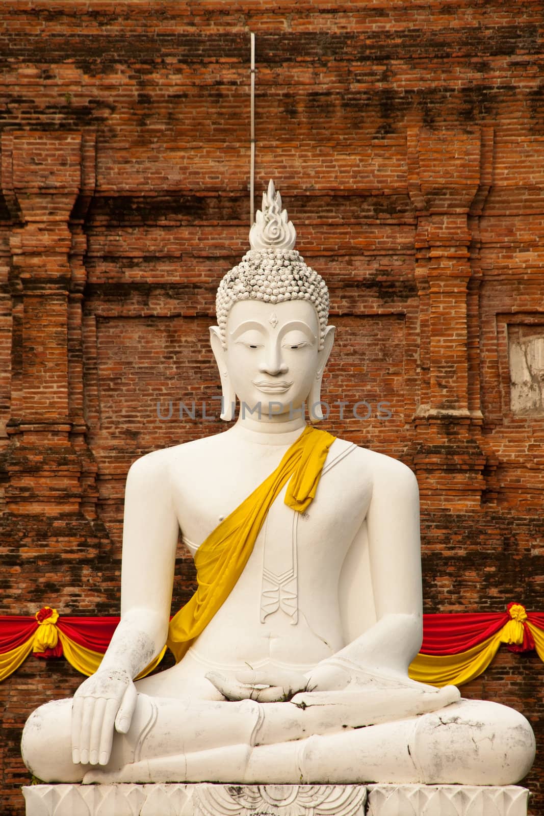 White Buddha Statue  by Yuri2012