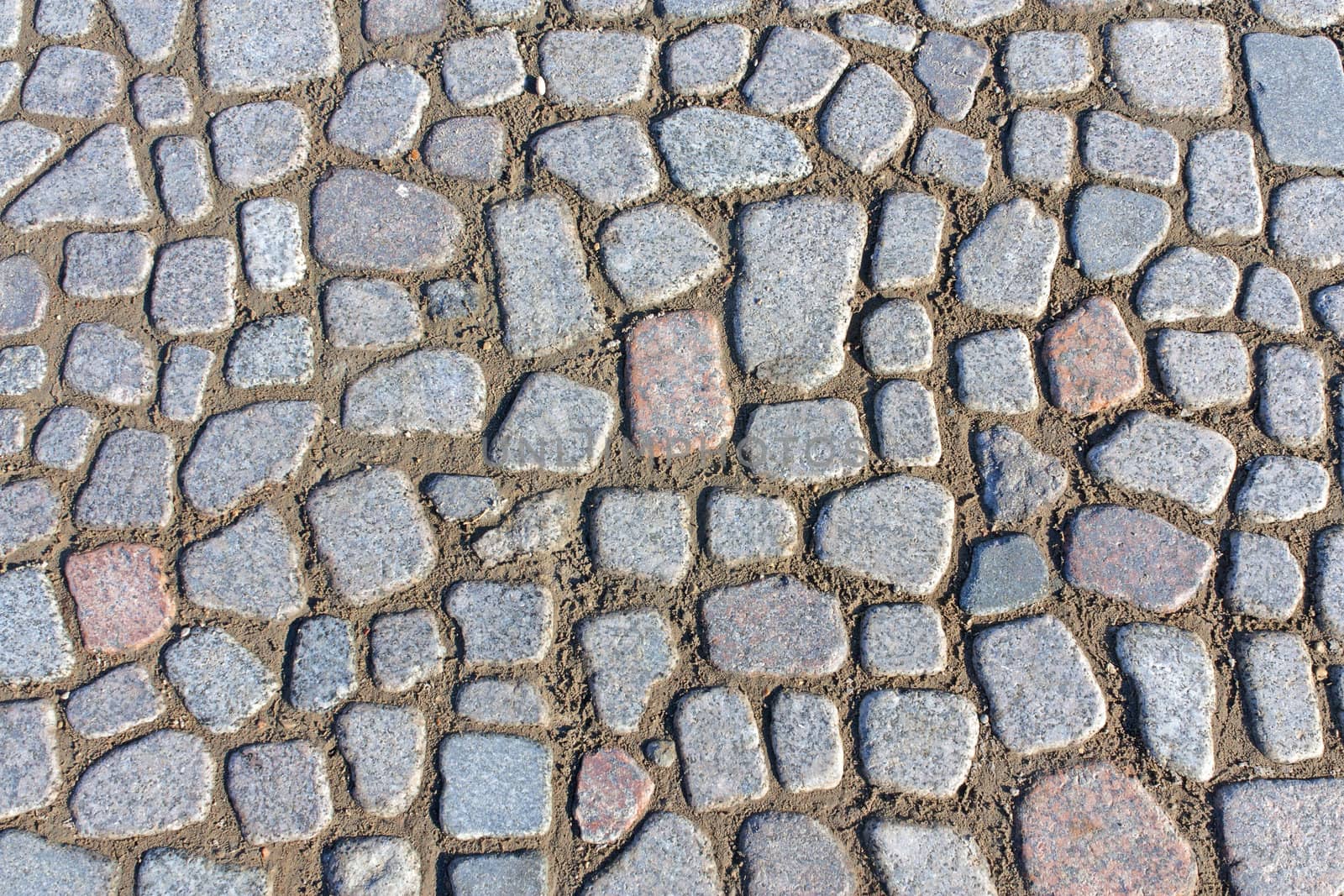 Texture of paving slabs made ​​of stone