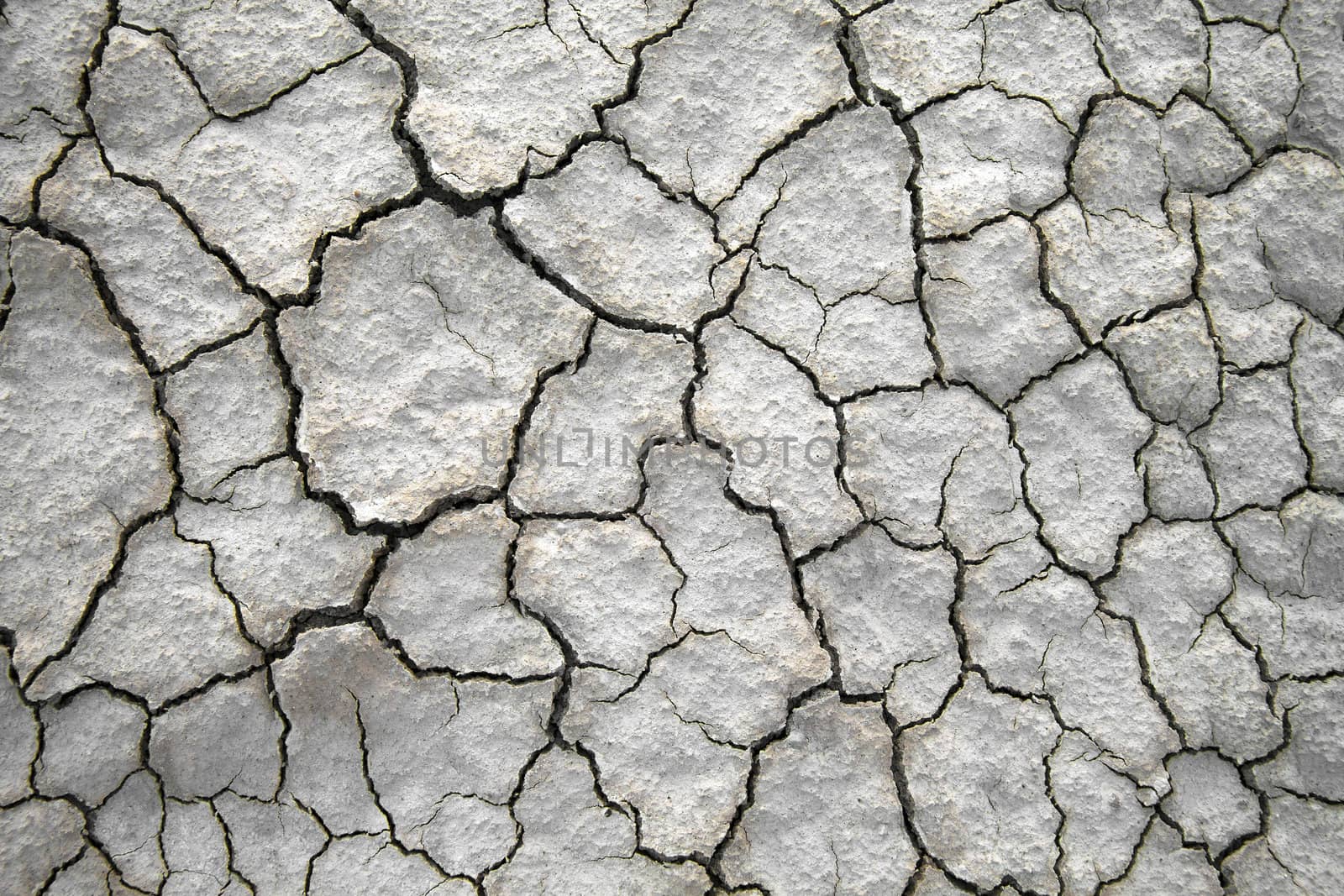 Dry cracked ground by Lamarinx
