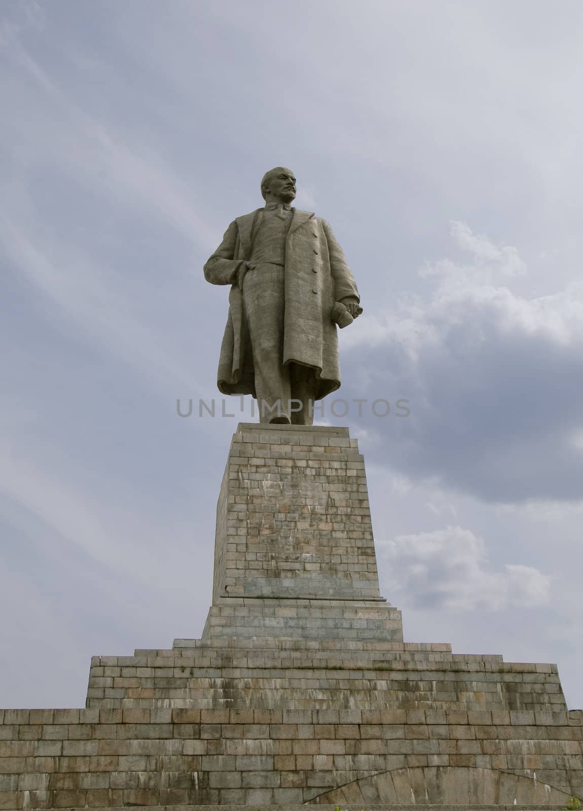 The biggest Lenin's monument in the world, Volgograd, Russia
