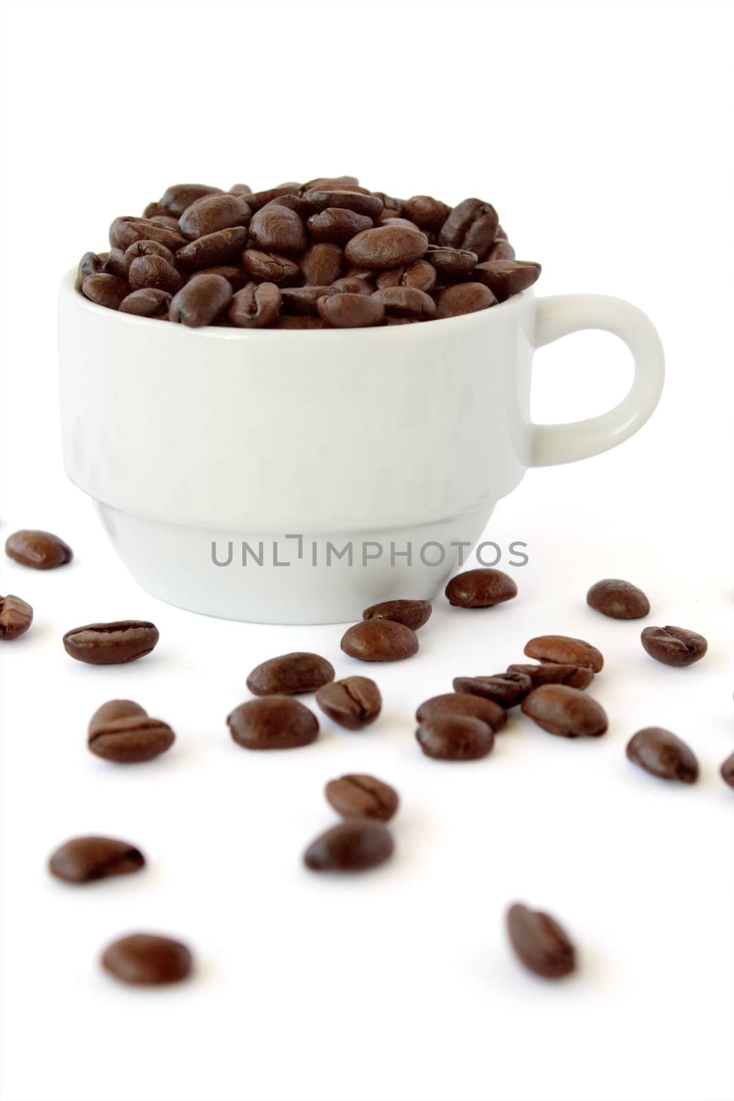 Coffee beans cup by ksenish