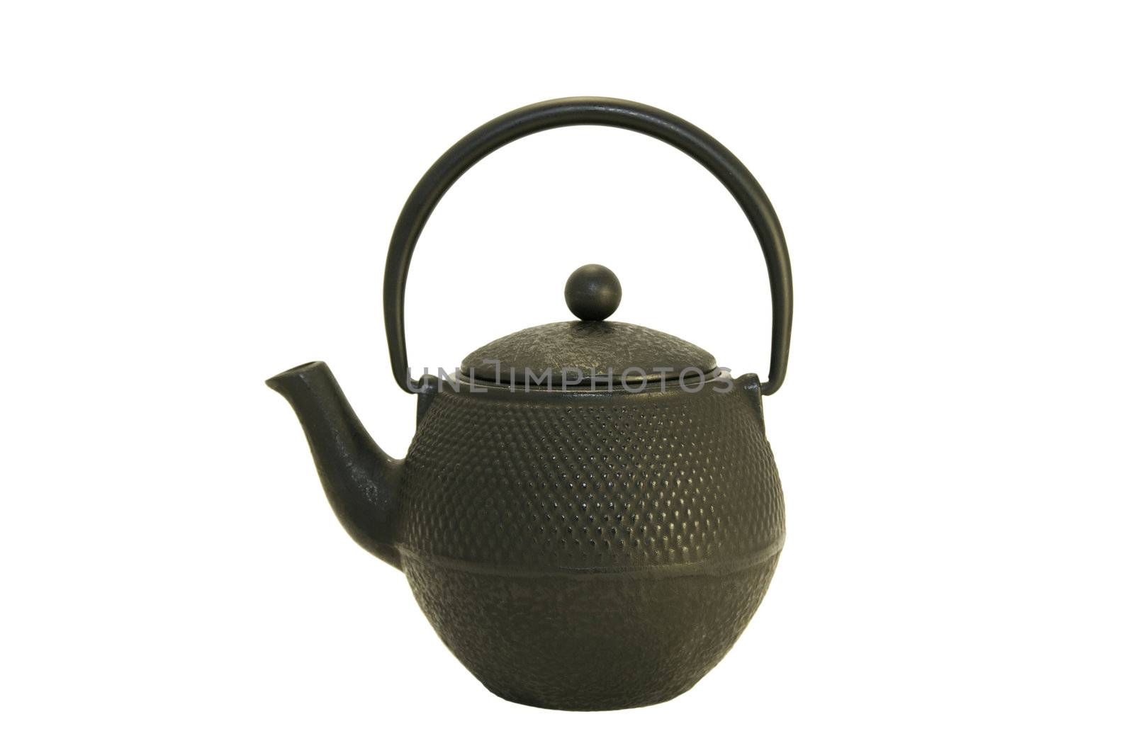 kettle for boiling water on a white background