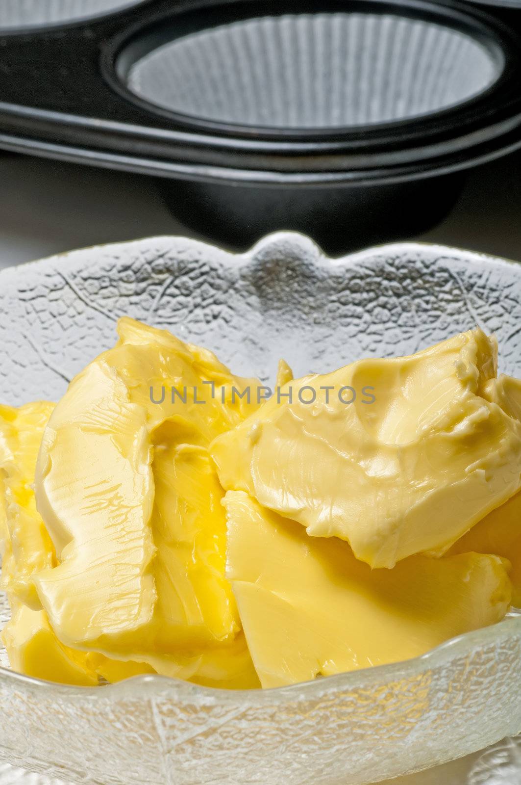 Margarine with muffin dish by Jochen