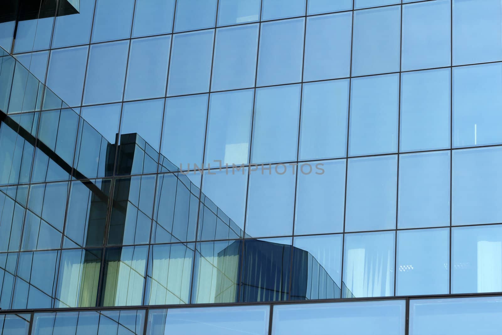 office building glass wall