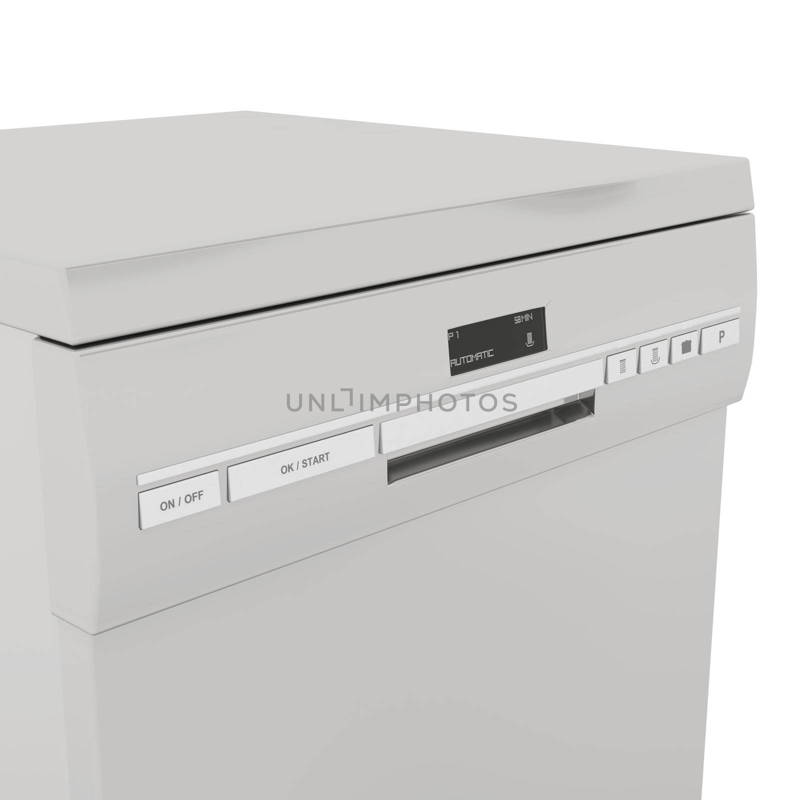Front panel on dishwasher by magraphics