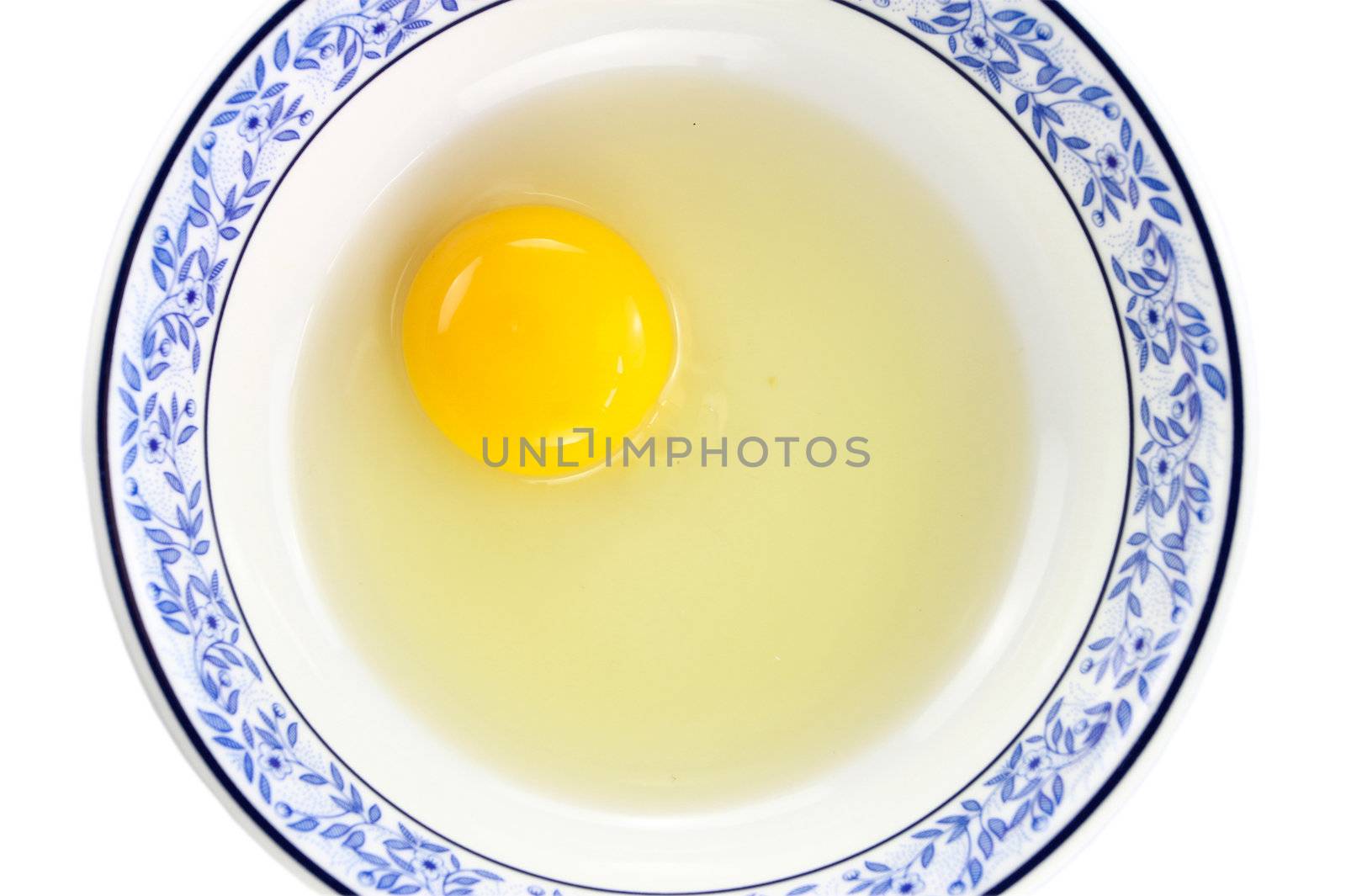 Egg yolk close - up by bajita111122