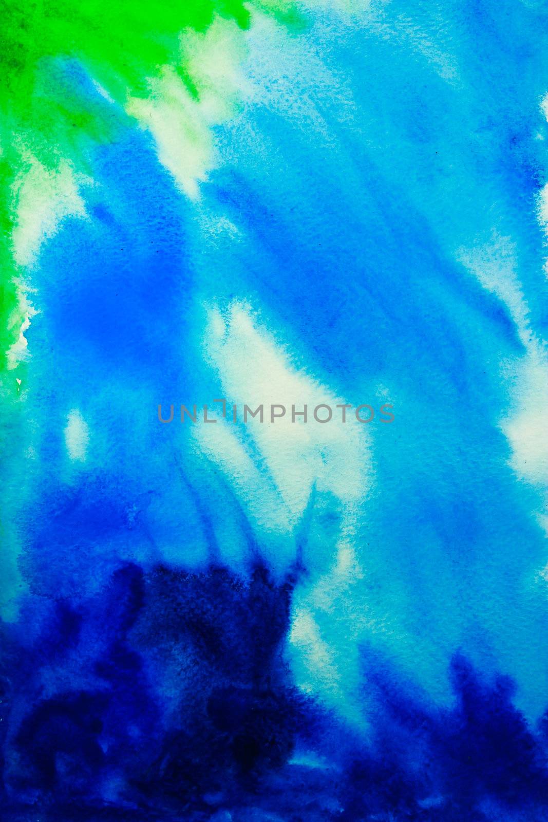 Abstract colorful watercolor background. by bajita111122
