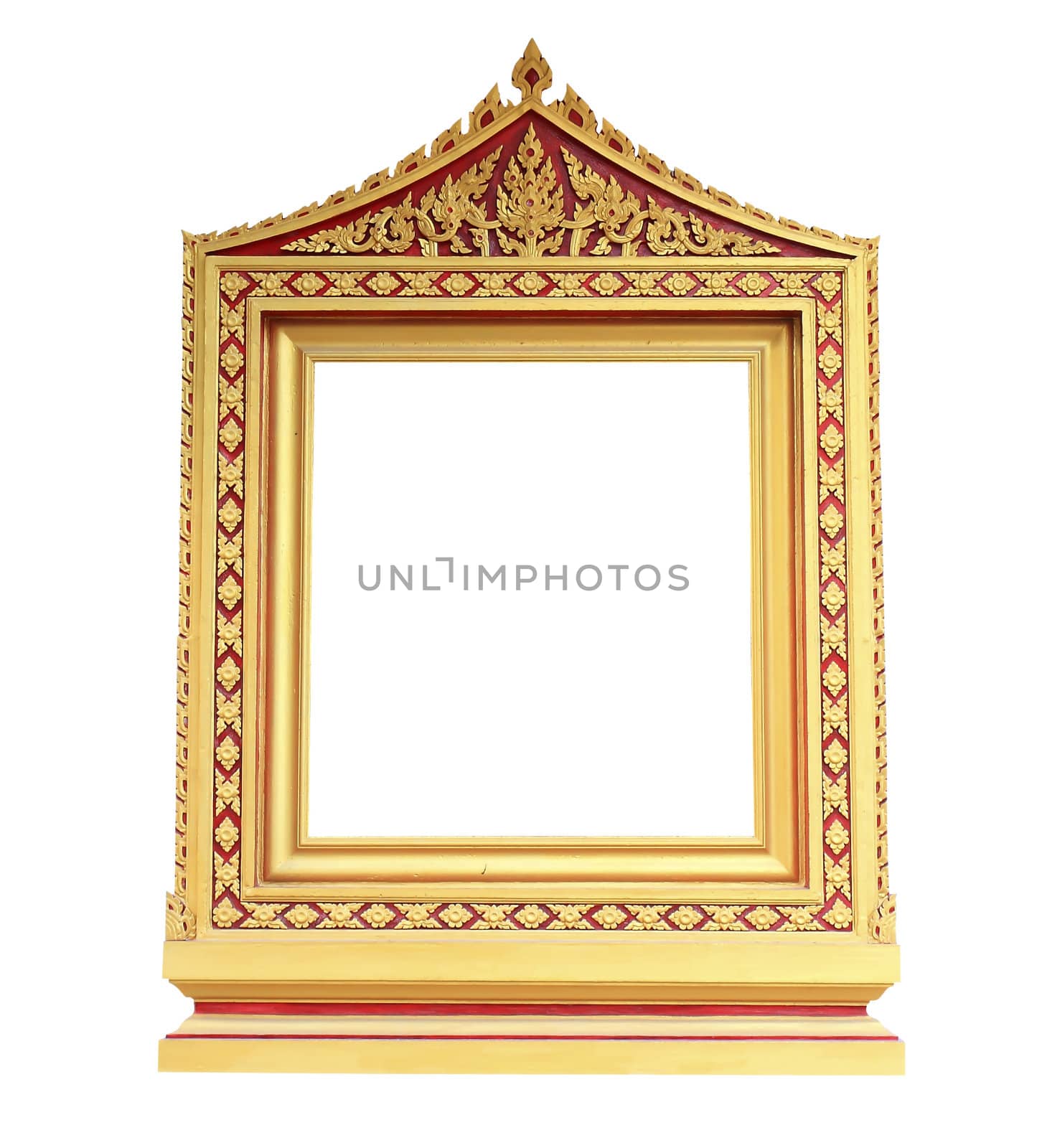 Picture gold frame Thai style by rufous